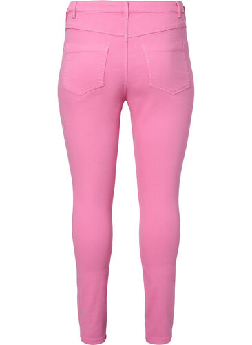 Amy jeans met hoge taille en super slanke pasvorm, Rosebloom, Packshot image number 1