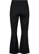 Bootcut broek van viscosemix, Zwart, Packshot image number 1