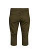 Nauwsluitende driekwart broek in katoenmix, Ivy Green, Packshot image number 1