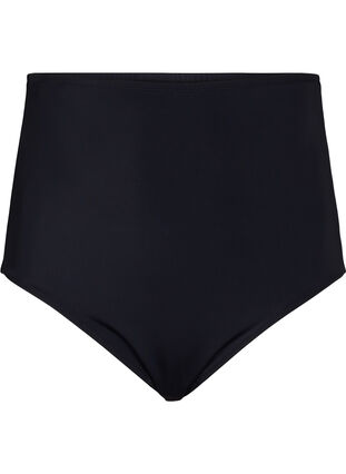Bikinislip met extra hoge taille, Black, Packshot image number 0