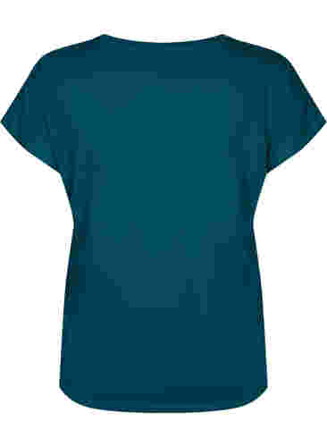 Trainings T-shirt met korte mouwen, Deep Teal, Packshot image number 1