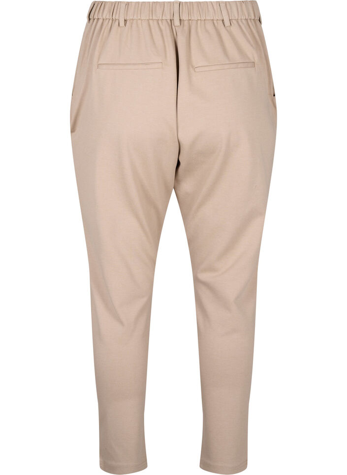Cropped Maddison broek, Beige, Packshot image number 1