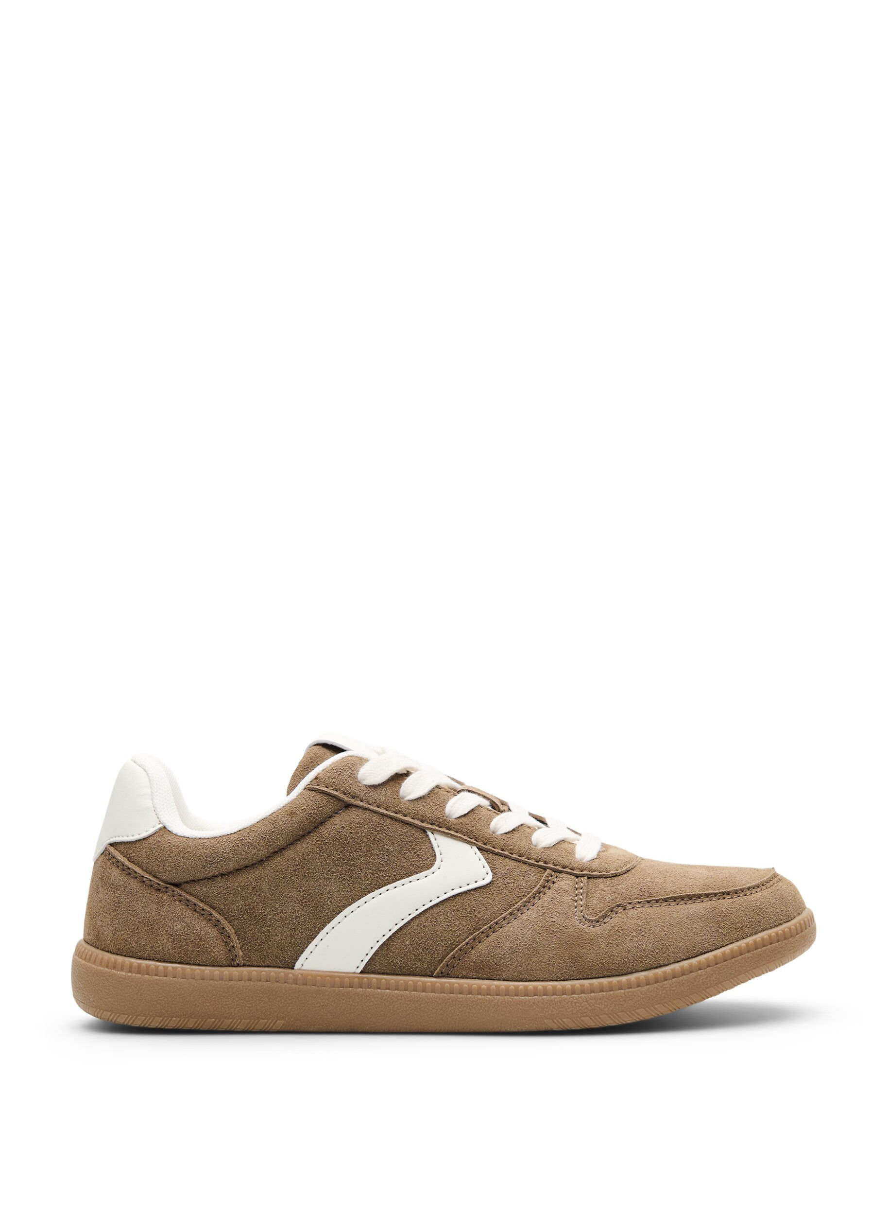 Sneakers van imitatie-su&egrave;de