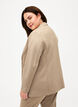 Eenvoudige blazer met knoopsluiting, Beige, Model image number 2