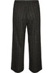 Straight-fit boucl&eacute; broek, Zwart, Packshot image number 1