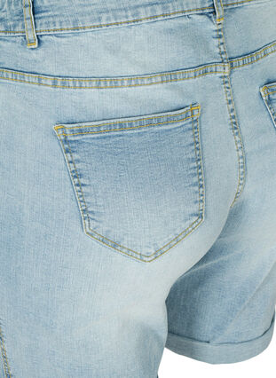 Denim shorts, Light Stone Wash, Packshot image number 3