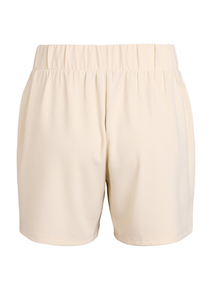 Korte broek met zakken en losse pasvorm, Beige, Packshot image number 1