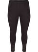 Legging in viscosemix met decoratieve steentjes, Black, Packshot image number 0