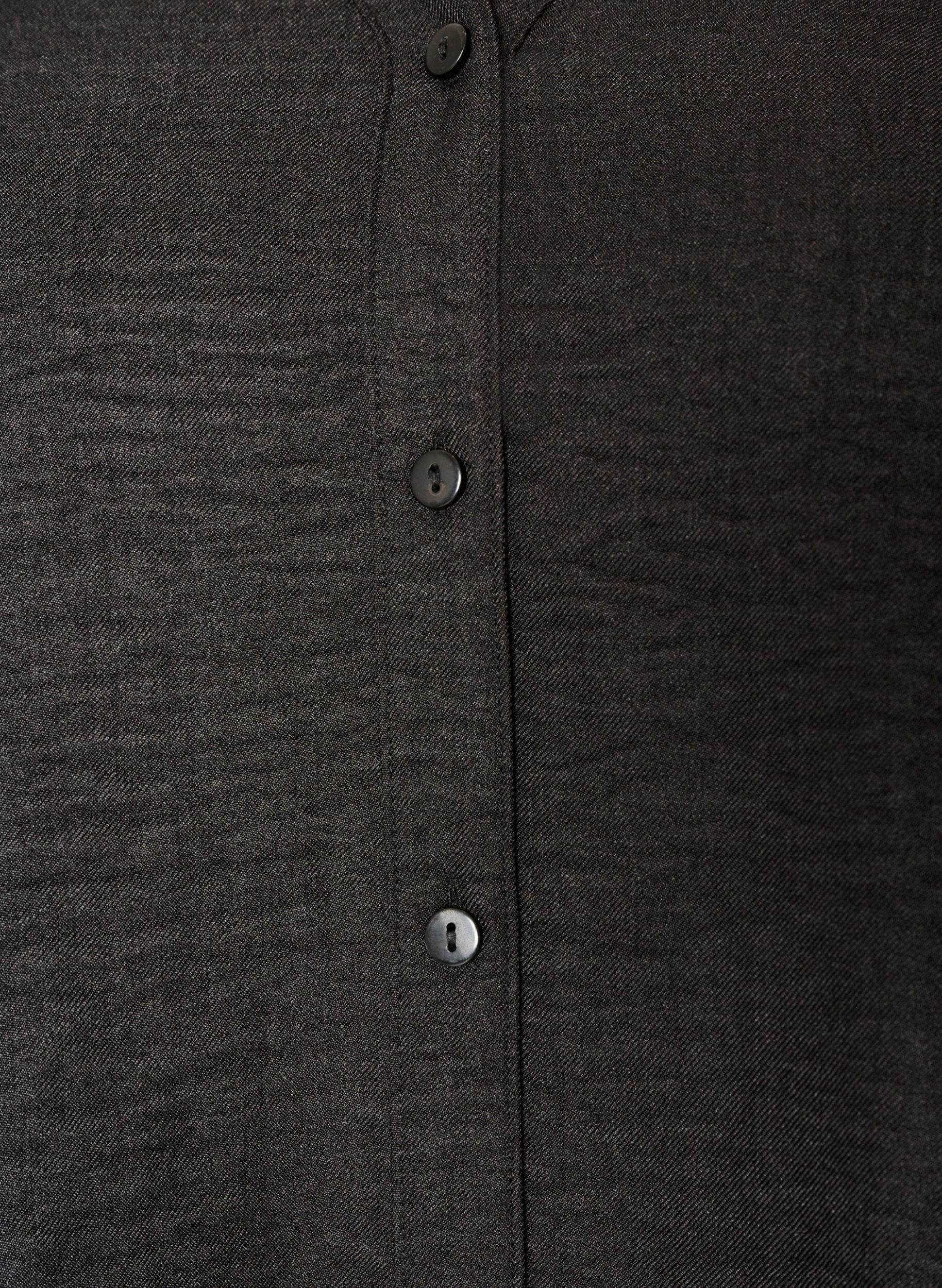 ZizziLosse shirt met V-hals, Zwart, Packshot image number 2