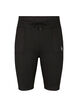 Nauwsluitende training shorts met zakken, Zwart, Packshot image number 0