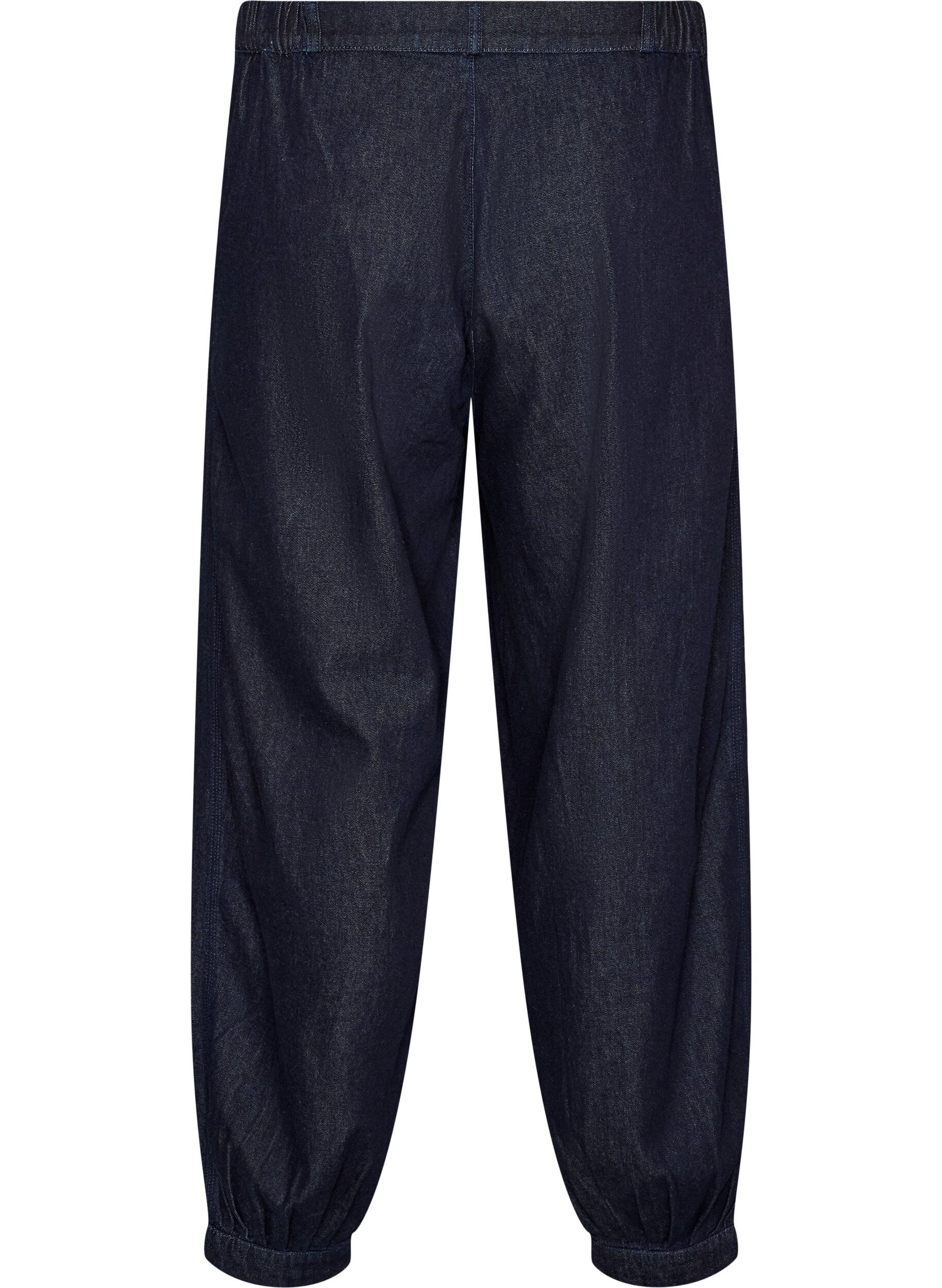 ZizziHigh waist ballonjeans, Blauw, Packshot image number 1