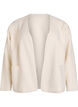 Losvallend vest met zakken, Vanille, Packshot image number 0