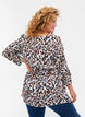 Viscose zwangerschapstop met print, White Leo Print , Model image number 1