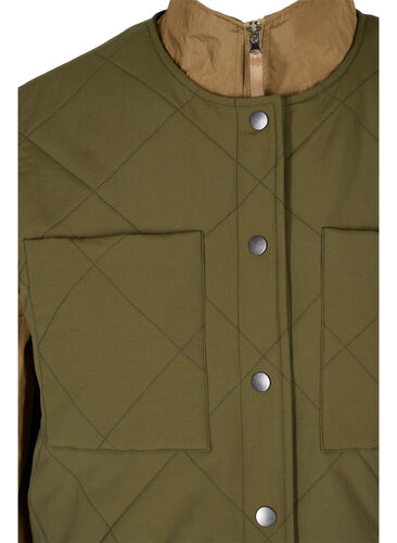 Parka jas met afneembaar vest, Ermine w. Grape Leaf, Packshot image number 2
