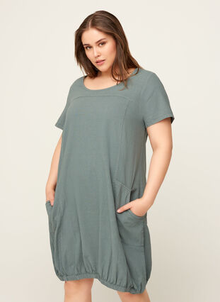 Comfortabele jurk, Slate Gray, Model image number 0