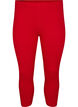 Basic 3/4 legging in viscose, Rood, Packshot image number 0