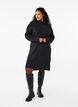 Gebreide jurk met col, Grijs, Model image number 1