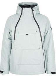 Functionele ski-anorak met capuchon, Groen