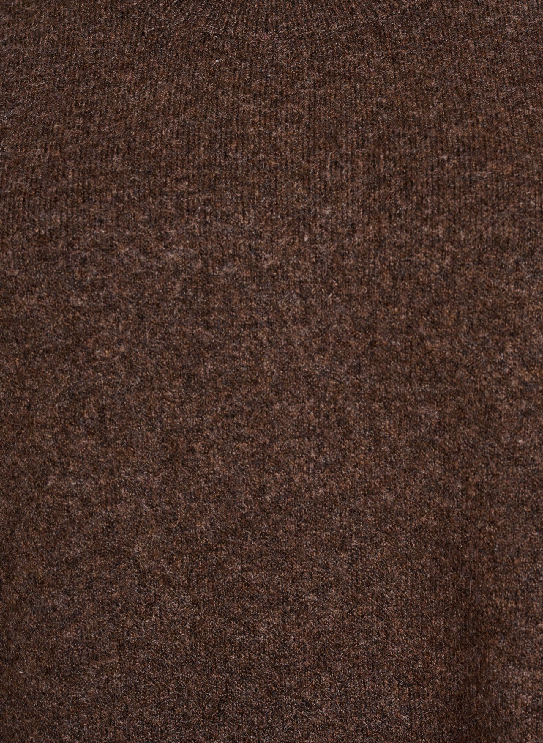 Zizzi Gebreid vest met geribbelde randen, Groen, Packshot image number 2