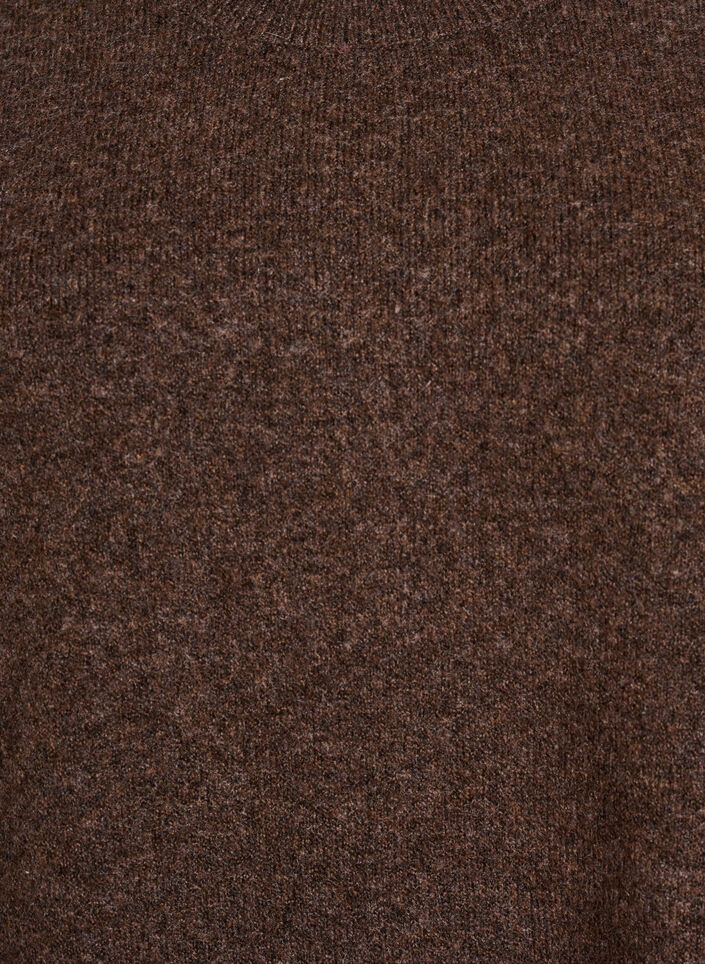 Gebreid vest met geribbelde randen, Groen, Packshot image number 2