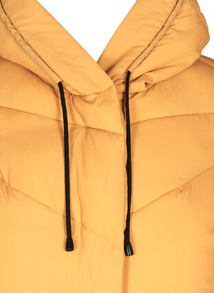 Winddichte jas met capuchon en zakken, Spruce Yellow, Packshot image number 2