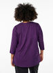 Training blouse met 3/4 mouwen, Paars, Model image number 2