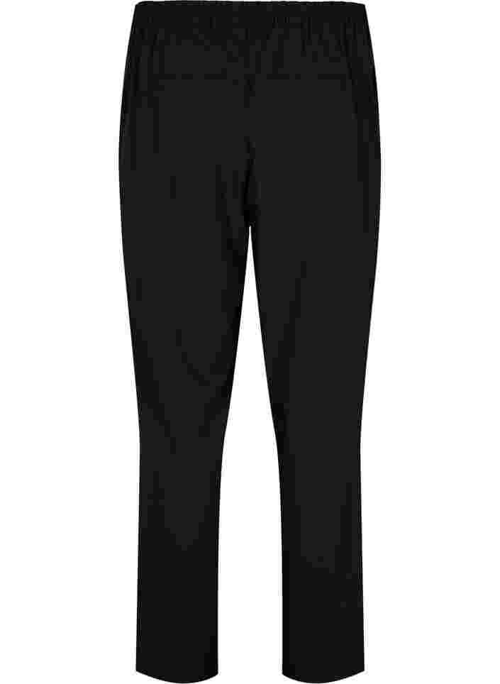 Klassieke broek met zakken, Black, Packshot image number 1