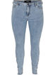Cropped Amy jeans met strikjes, Light blue, Packshot image number 0