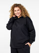 Sweatshirt met capuchon, Black, Model image number 0