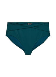 Bikinibroekje met wikkel detail, Groen