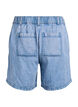 Losse denim shorts met hoge taille, Blauw, Packshot image number 1