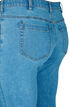Slim fit Emily jeans met parels, Light Blue, Packshot image number 4