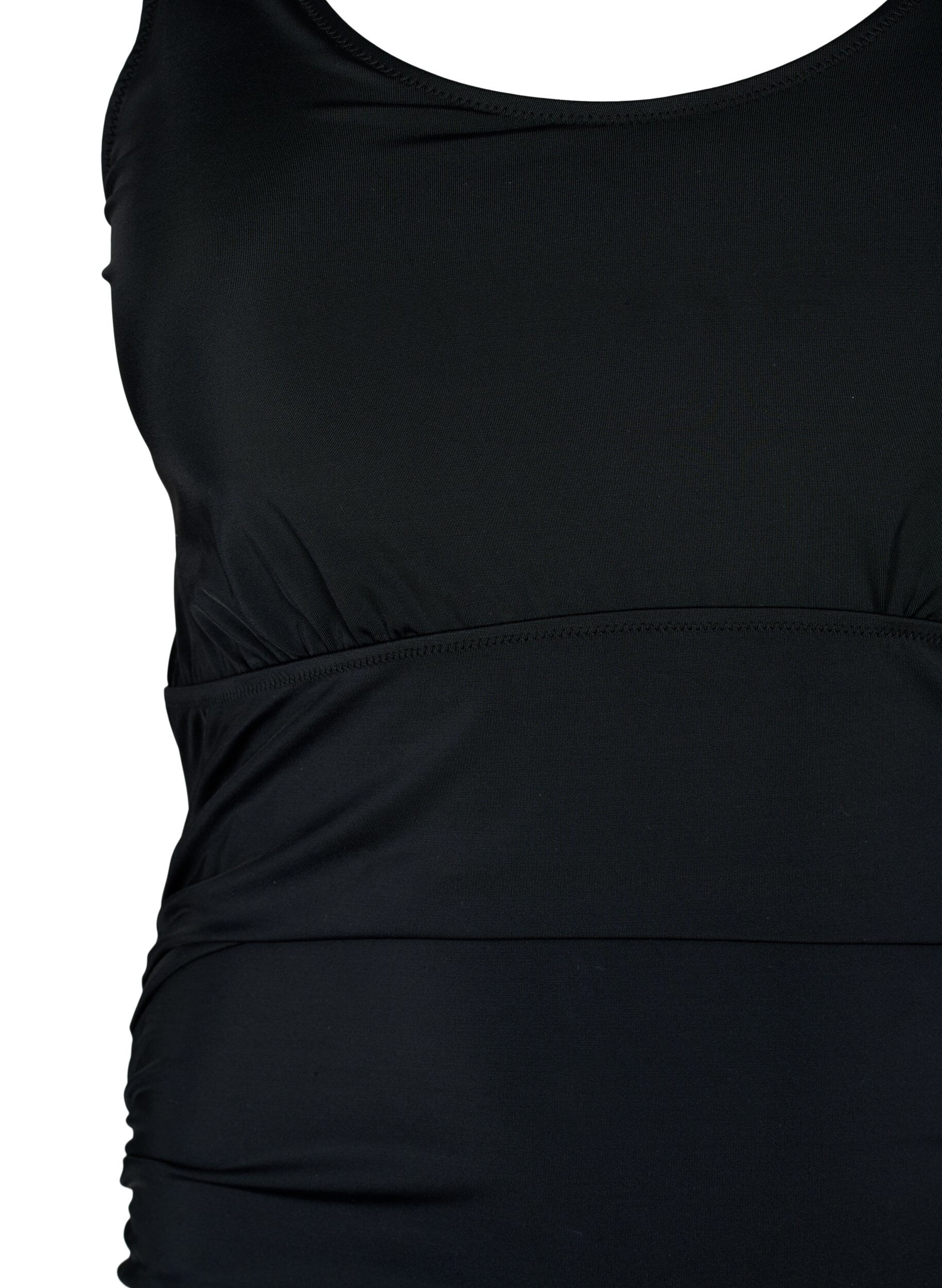 Zizzi Badpak met broekspijpen, Zwart, Packshot image number 2