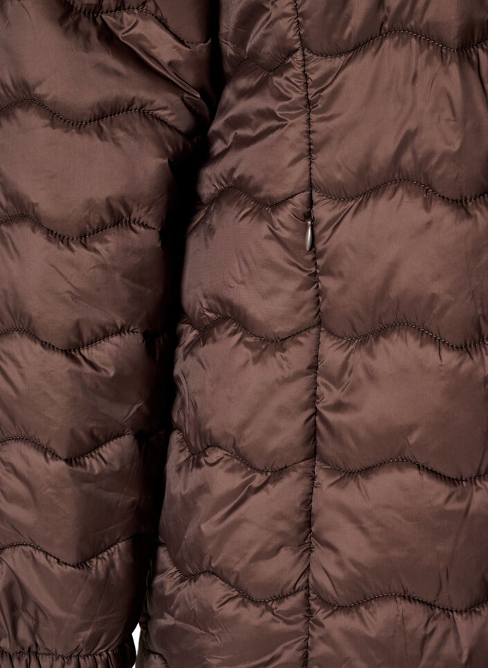 Gewatteerde jas, Bruin, Packshot image number 3