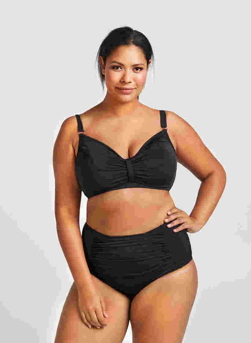 Bikinitop, Black, Model image number 1