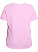 T-shirt met korte mouwen en v-hals, Roze, Packshot image number 1