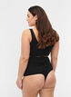 Shapewear string met hoge taille, Black, Model image number 1