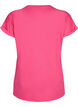 T-shirt met korte mouwen van katoenmix, Roze, Packshot image number 1