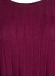 Losse blouse met 3/4 mouwen, Donker Bordeaux, Packshot image number 2
