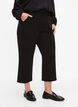 Losse broek met 7/8 lengte, Zwart, Model image number 2