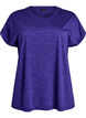 Losse workout T-shirt met korte mouwen, Paars, Packshot image number 0