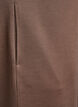 Sweatjurk met korte mouwen in modalmix, Bruin, Packshot image number 3