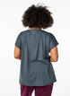 Effen gekleurd trainingsshirt, Groen, Model image number 2