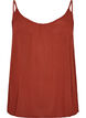 Strap top in viscose, Rood, Packshot image number 0