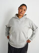 Hoodie met geborduurd motief, Grijs, Model image number 3