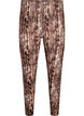 Viscose leggings met print, Bruin, Packshot image number 0