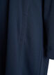 Kort sweatshirt jurk met hoge kraag en zakken, Blauw, Packshot image number 3