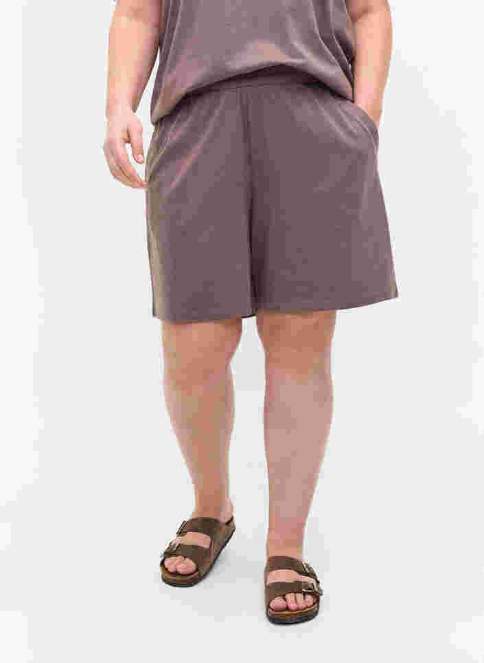 Losse shorts met zakken, Sparrow Mel., Model image number 2