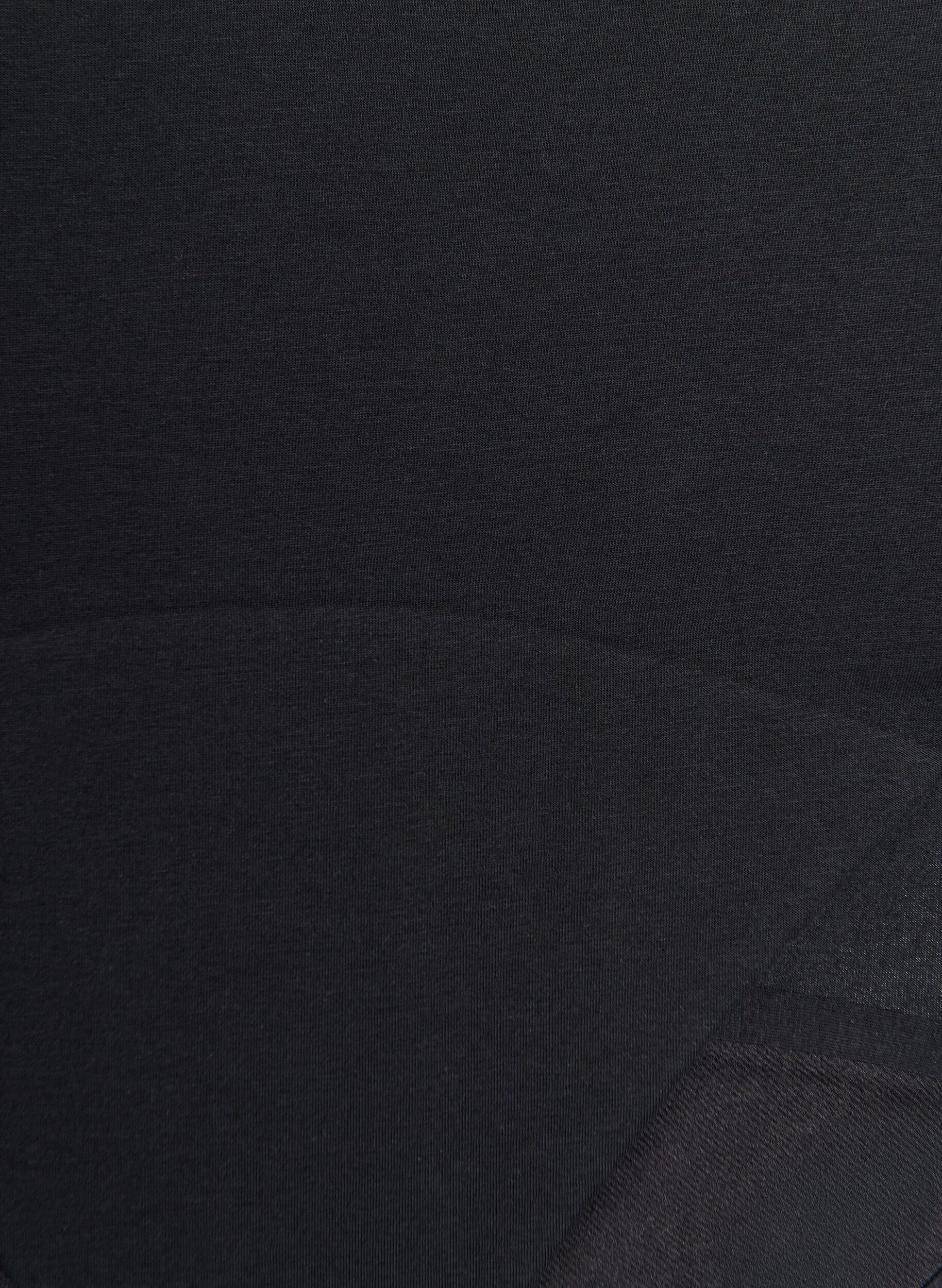 Zizzi Menstruatieslip van katoen met hoge taille, Zwart, Packshot image number 2