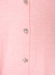 Gebreid gilet met V-hals en decoratieve knopen, Roze, Packshot image number 2